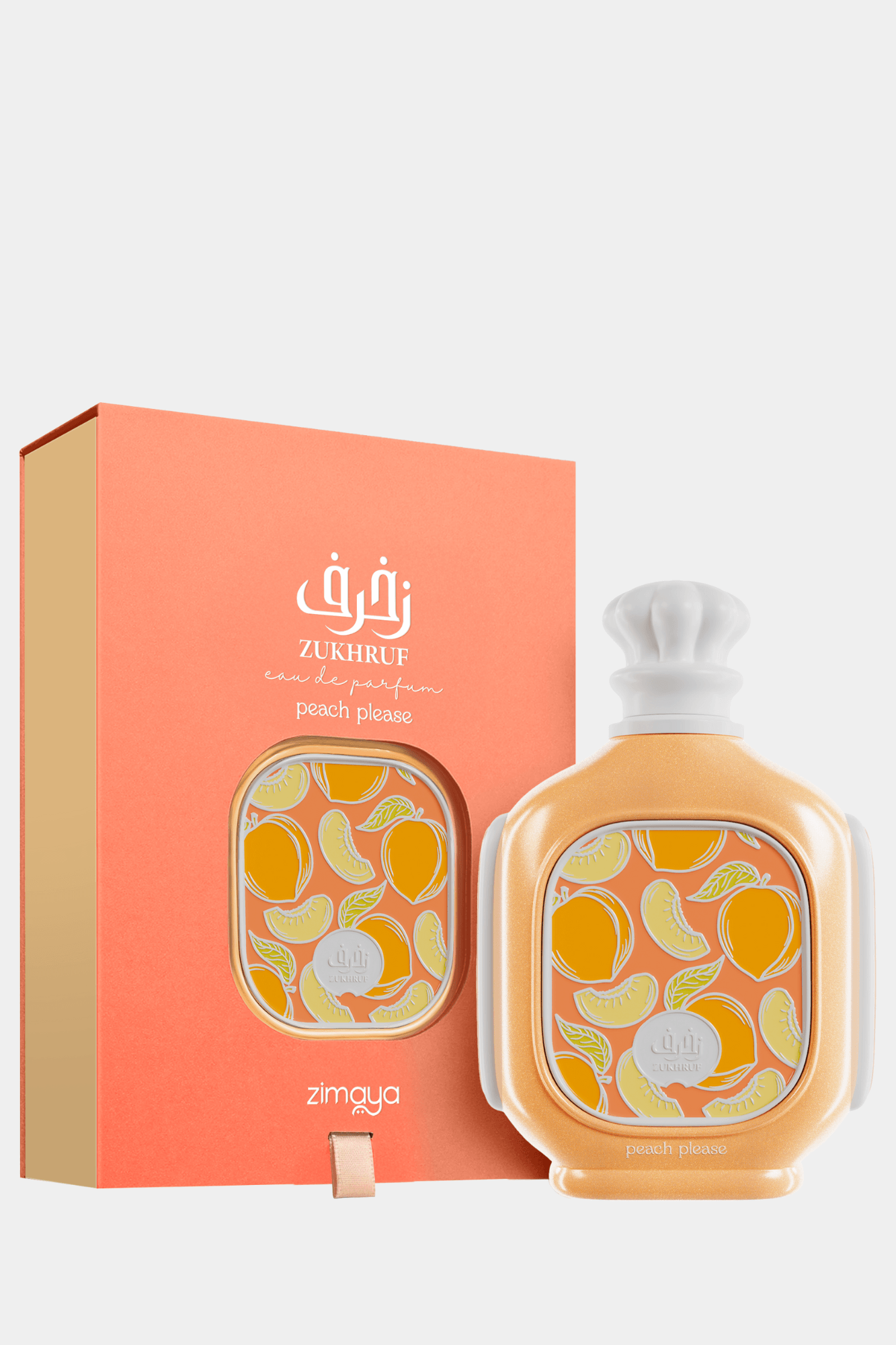 Zukhruf Peach EDP 100ml | Zimaya Perfume USA